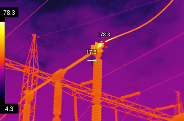 紅外熱成像技術在高壓輸電線路中的應用